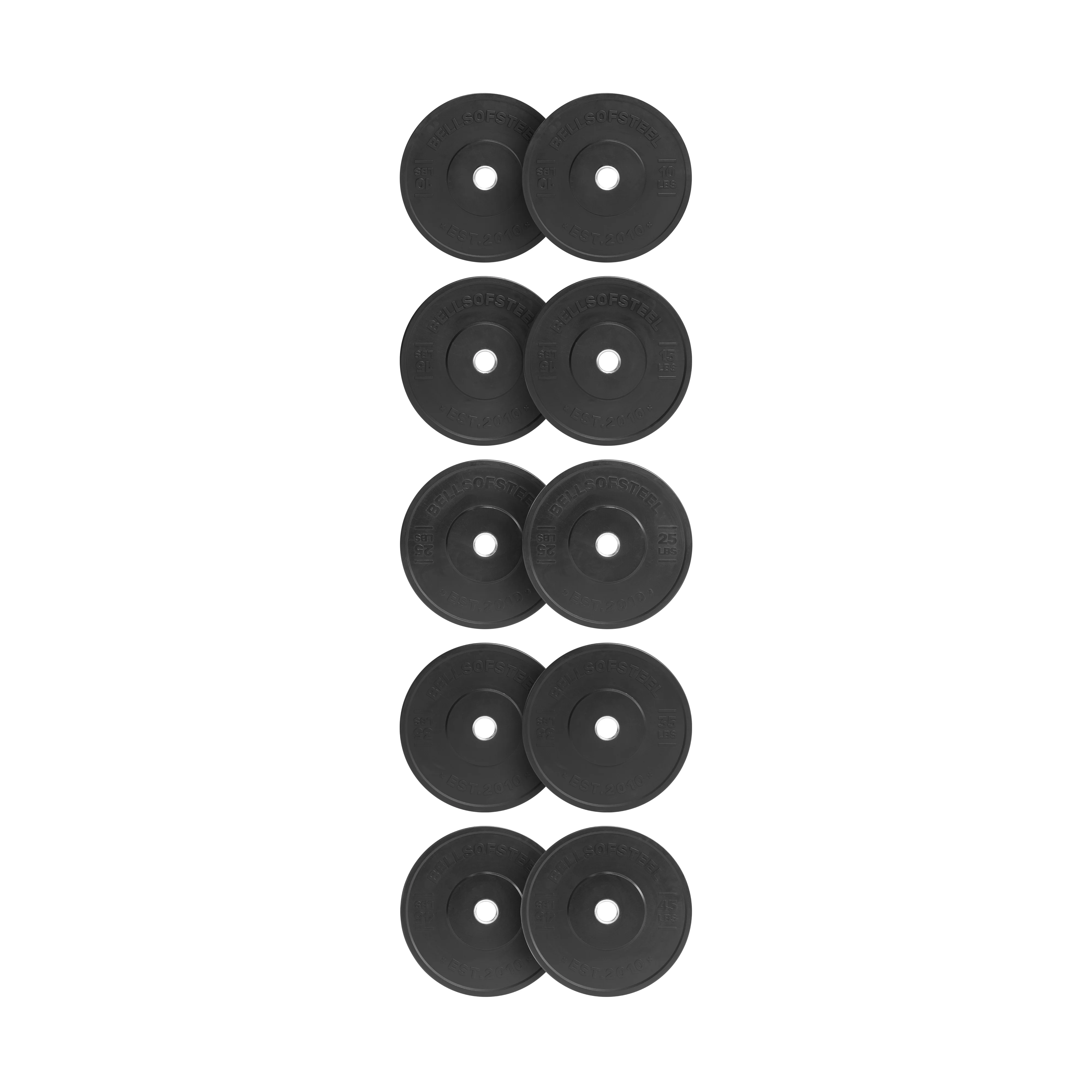 All-Black Bumper Plate Sets - Image 9