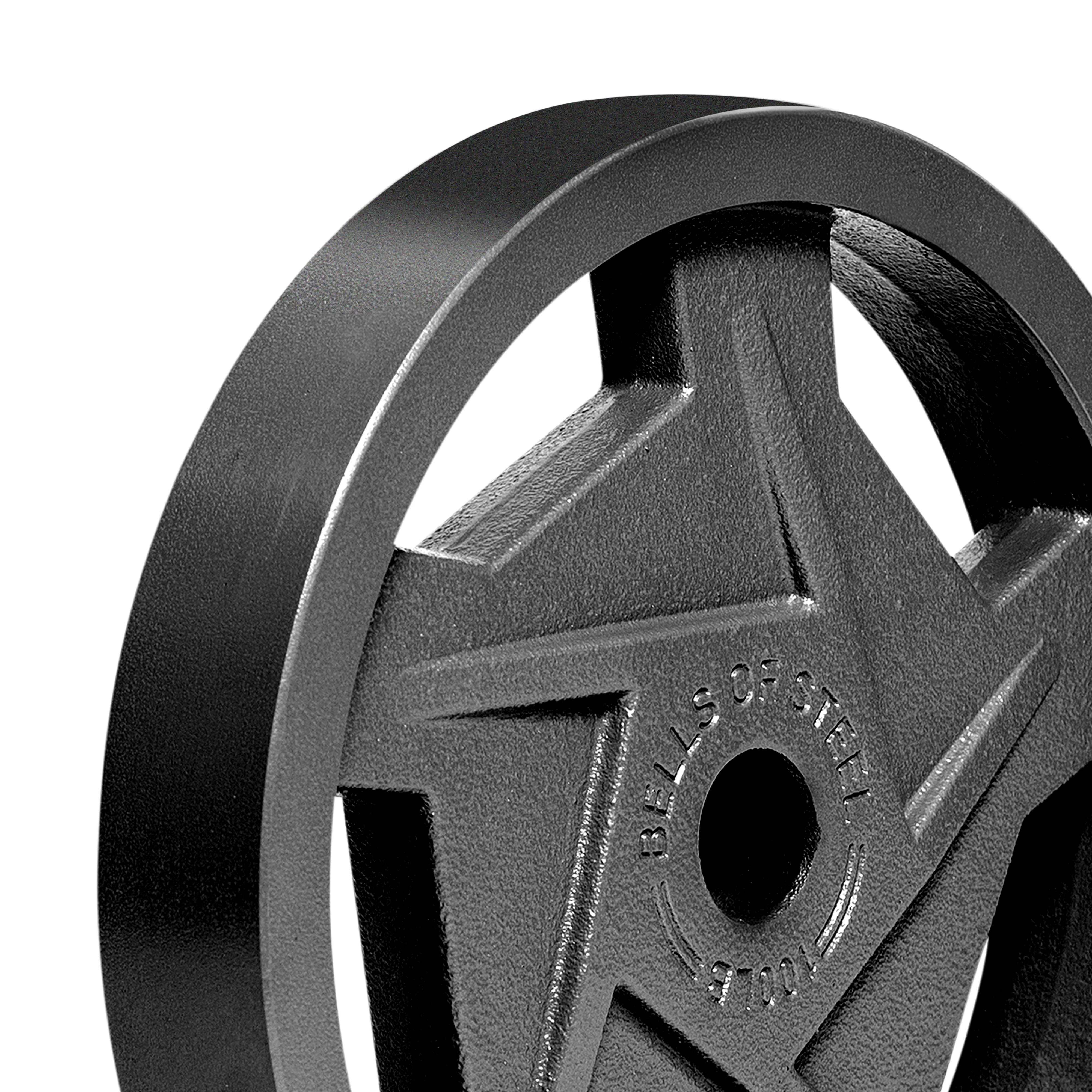 Black Mighty Grip Olympic Weight Plate Sets - Image 10