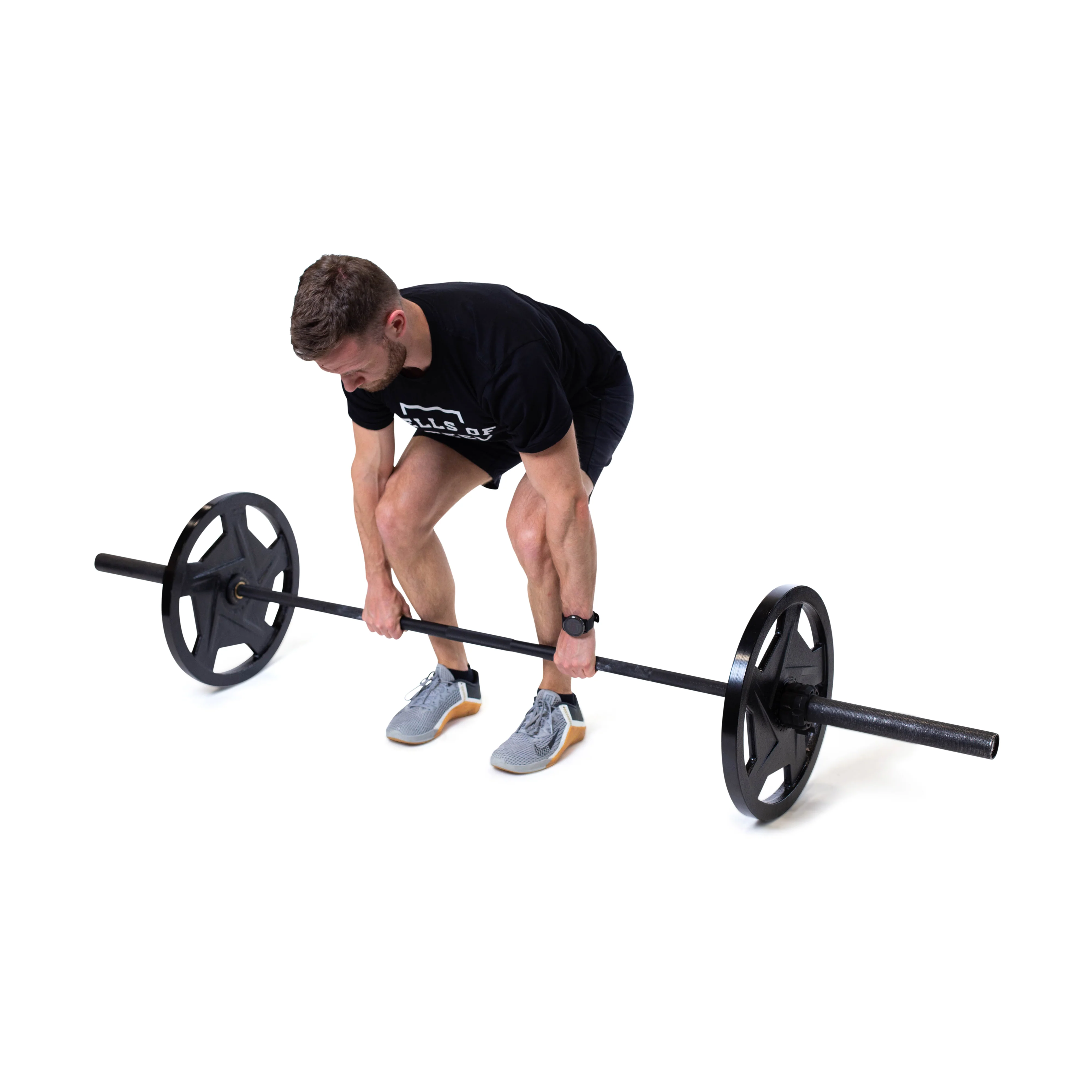 Black Mighty Grip Olympic Weight Plates - Image 7