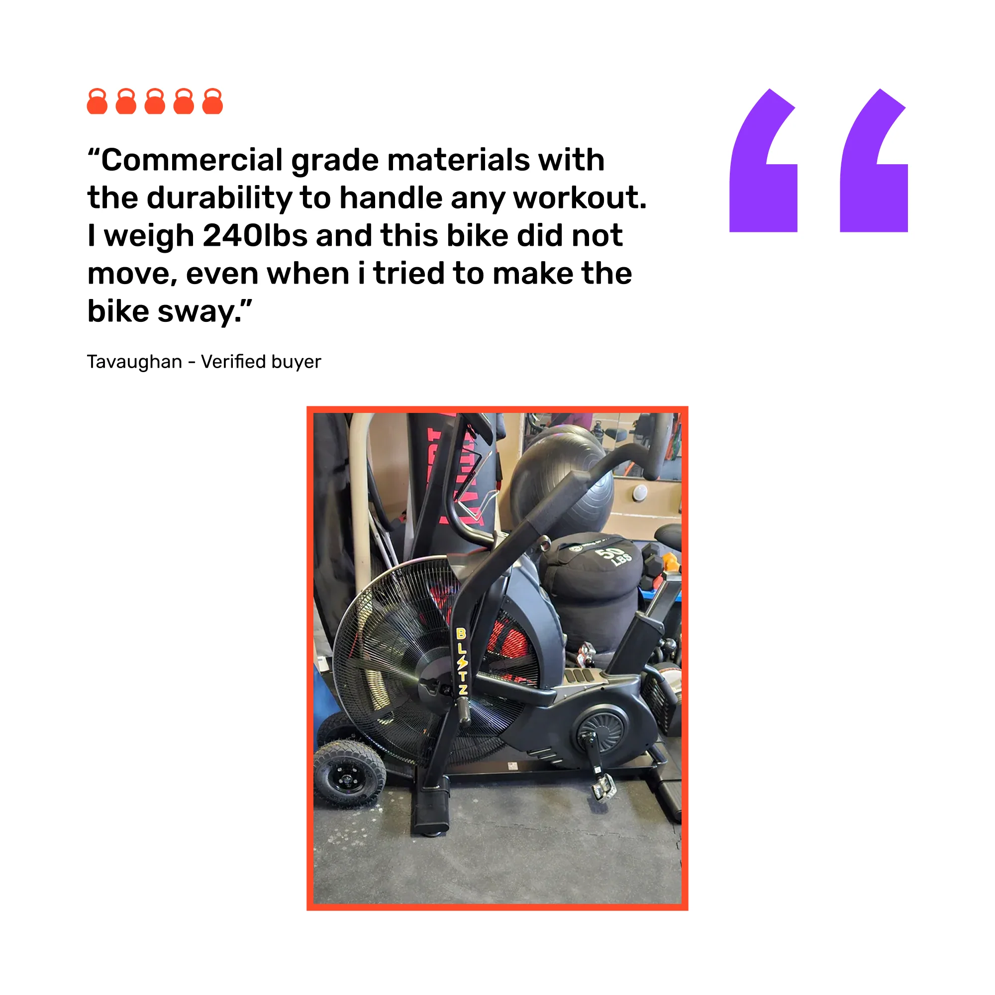 Blitz Max Air Bike - Image 10