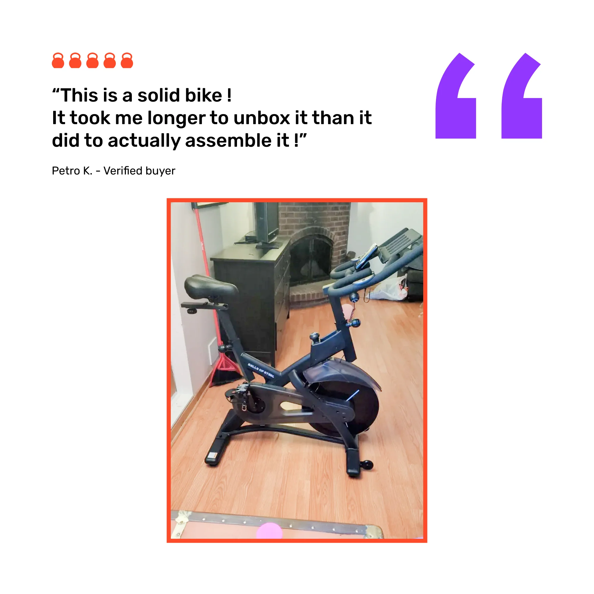 Blitz Indoor Cycling Bike - Image 9