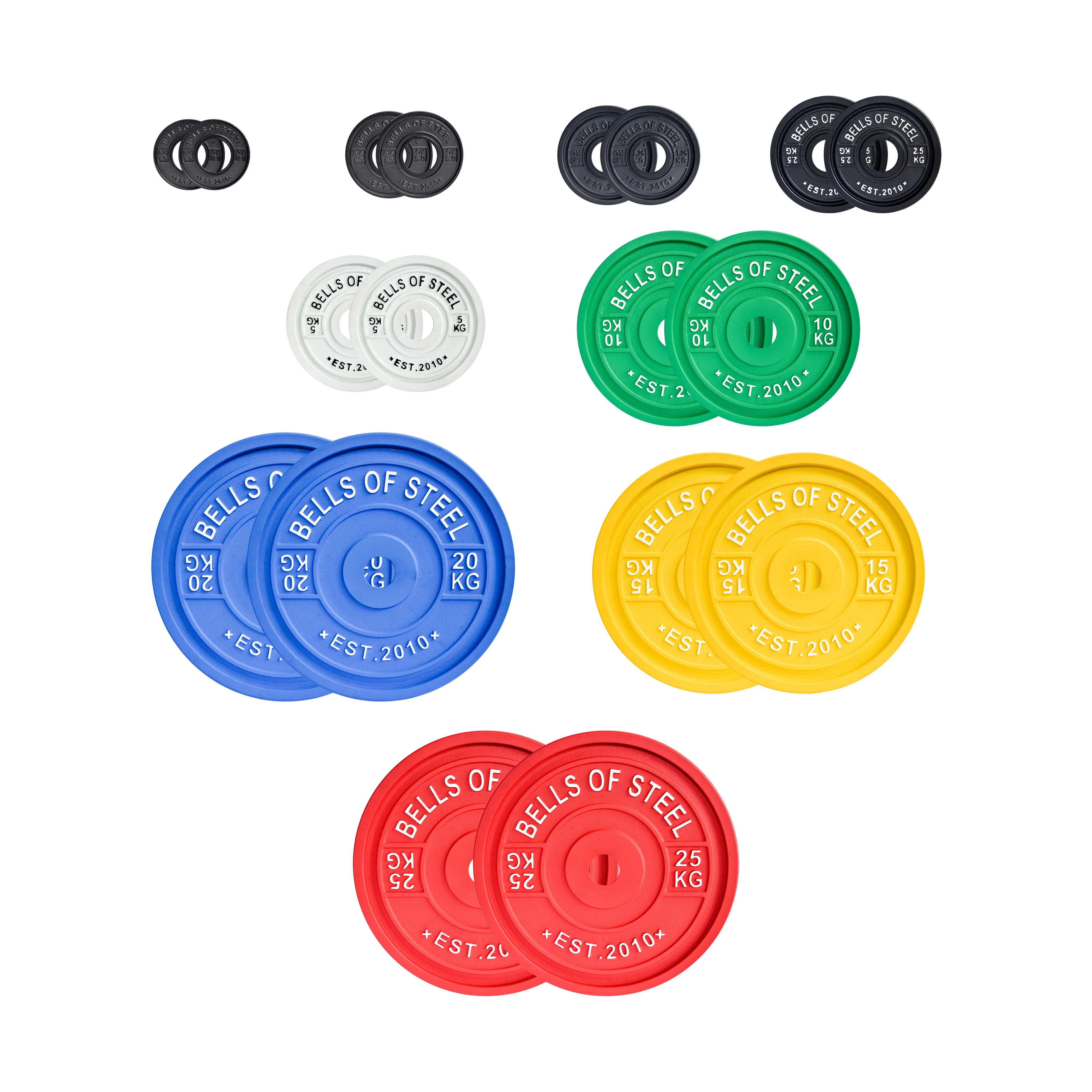 Calibrated Powerlifting Plates - KG Sets - Image 6