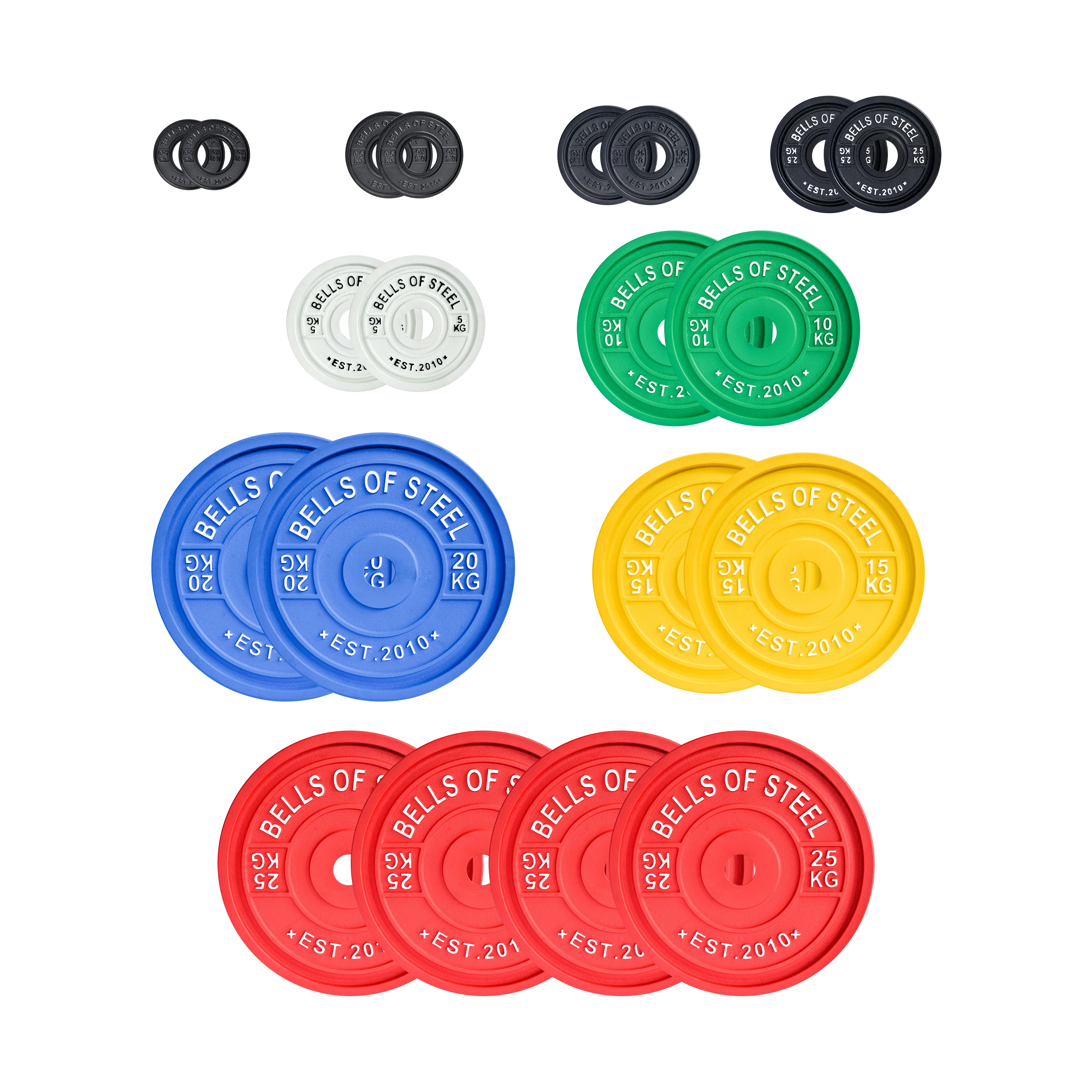 Calibrated Powerlifting Plates - KG Sets - Image 7