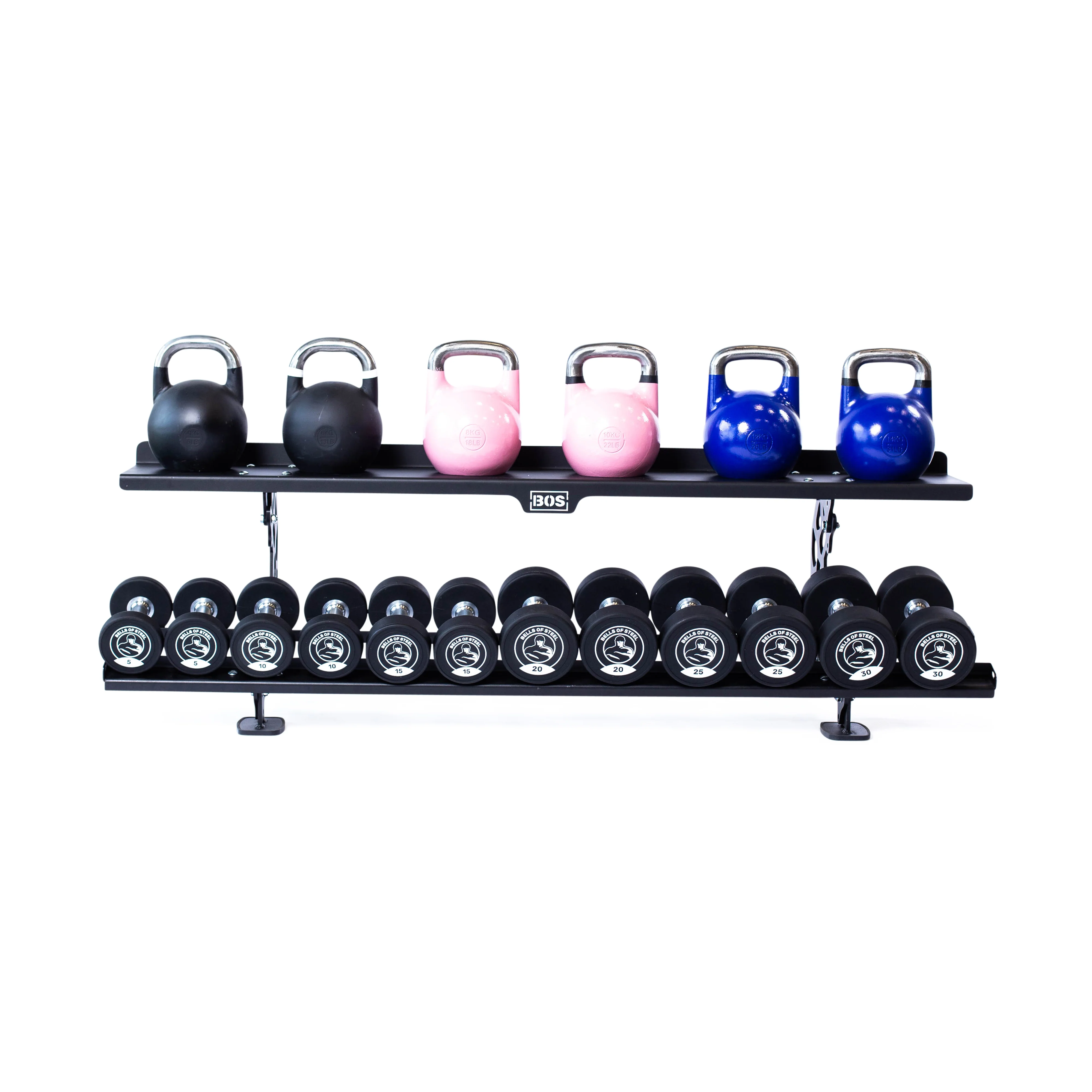 Commercial Interchangeable Weight Rack - Components Only