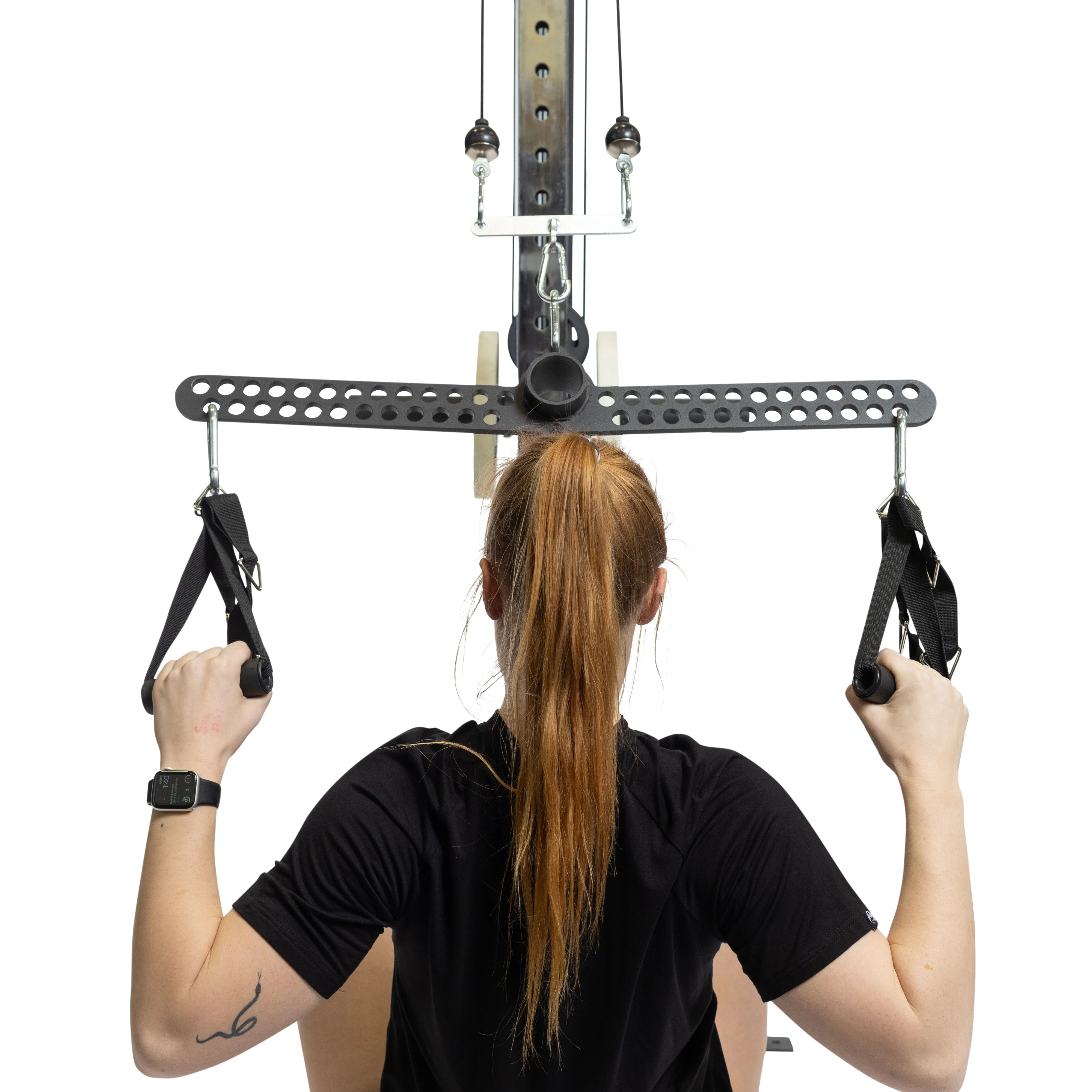 30 D-Handle Bar Cable Attachment with Carabiners - Image 3