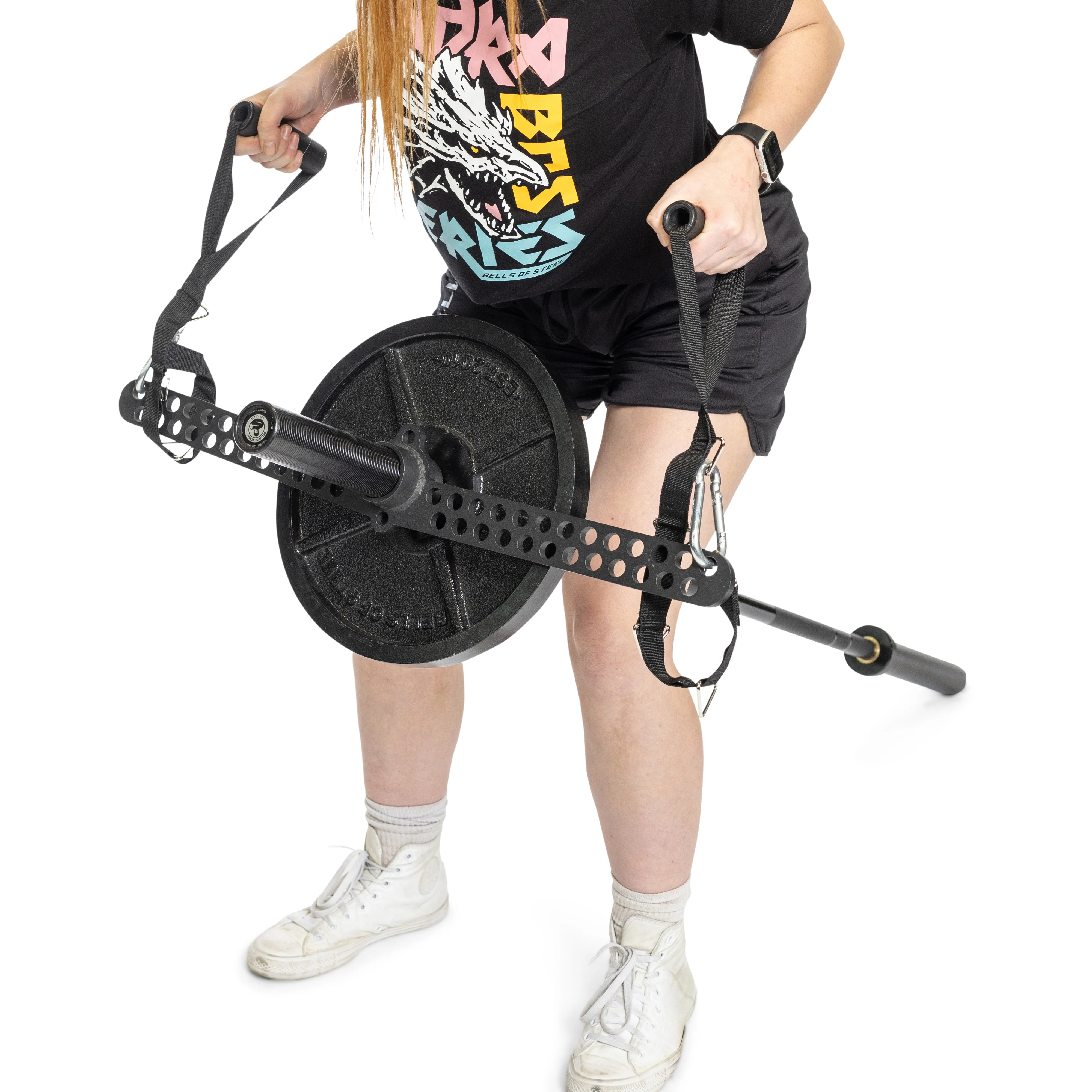 30 D-Handle Bar Cable Attachment with Carabiners - Image 7