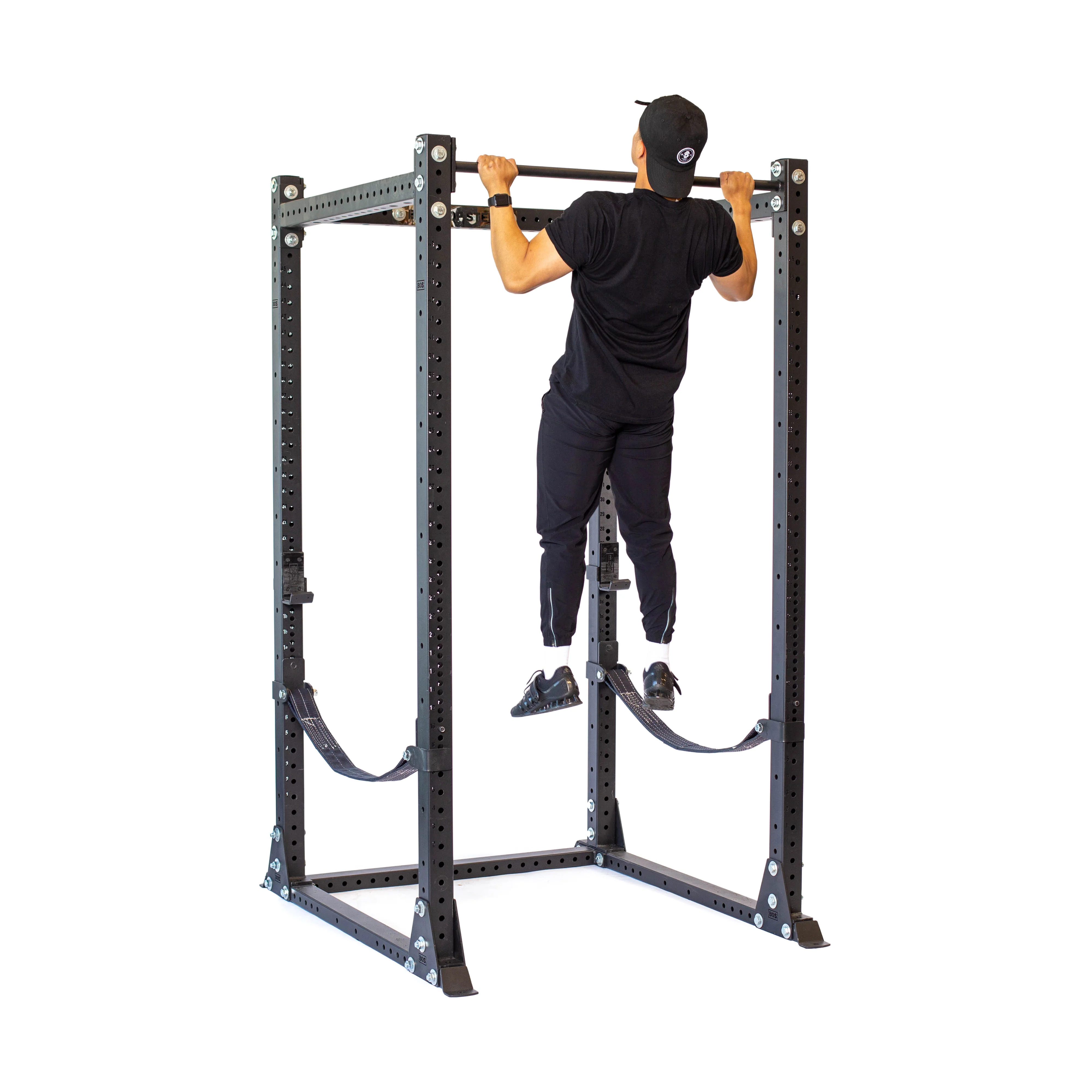 Hydra Flat Foot Power Rack - Prebuilt (3" x 3", ⅝" Holes) - Image 4
