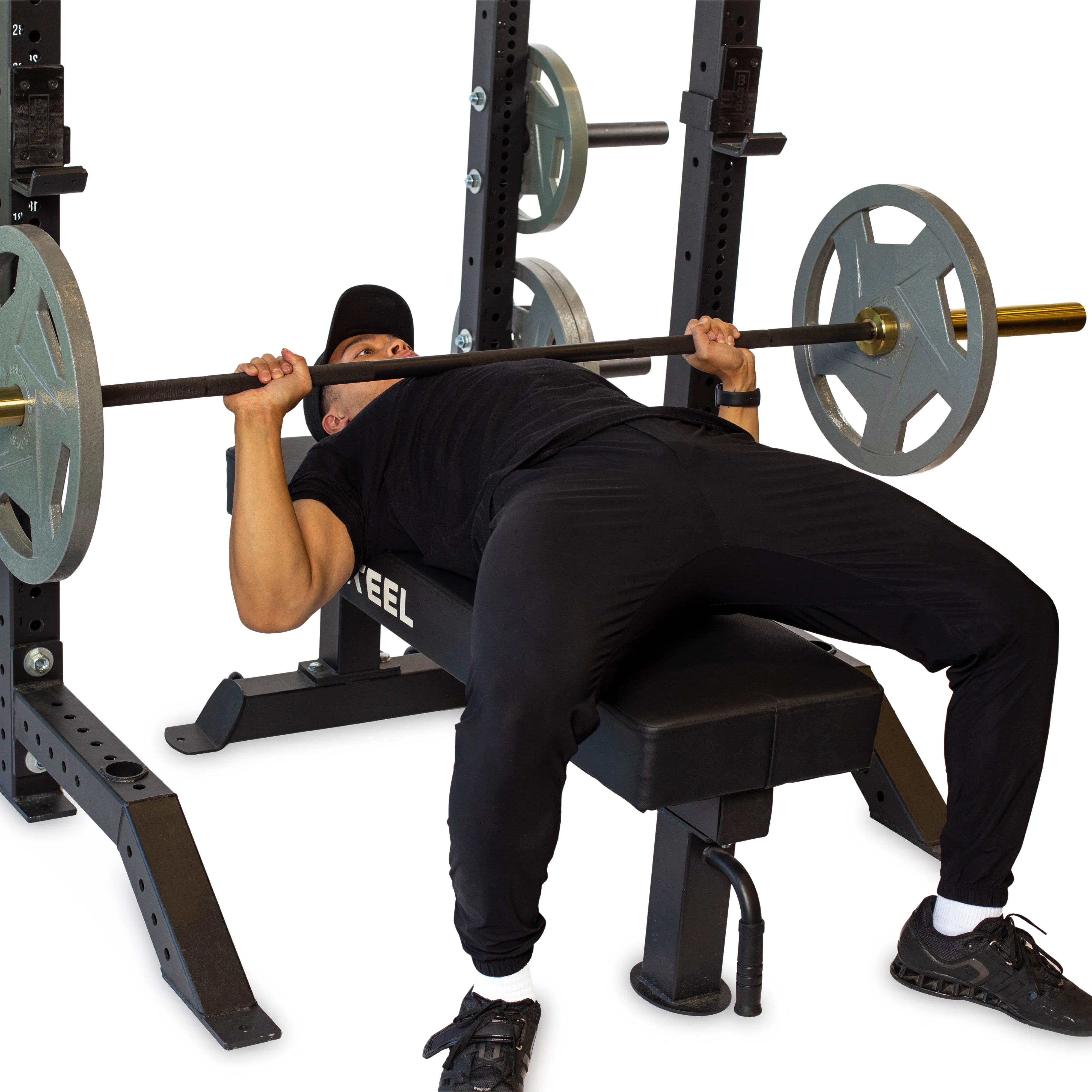 Hydra Collegiate Power Rack - Prebuilt (3" x 3", ⅝" Holes) - Image 4