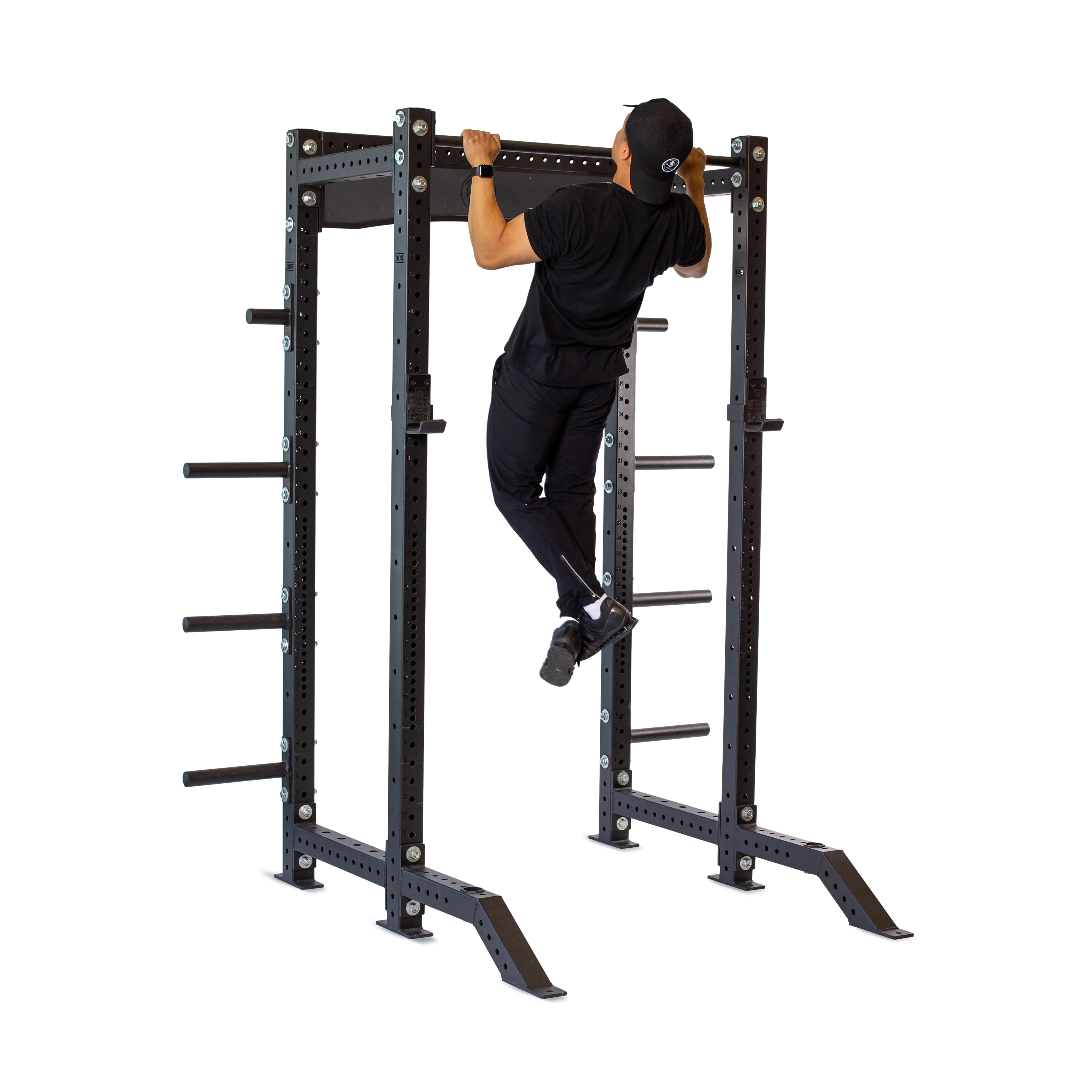Hydra Collegiate Power Rack - Prebuilt (3" x 3", ⅝" Holes) - Image 5