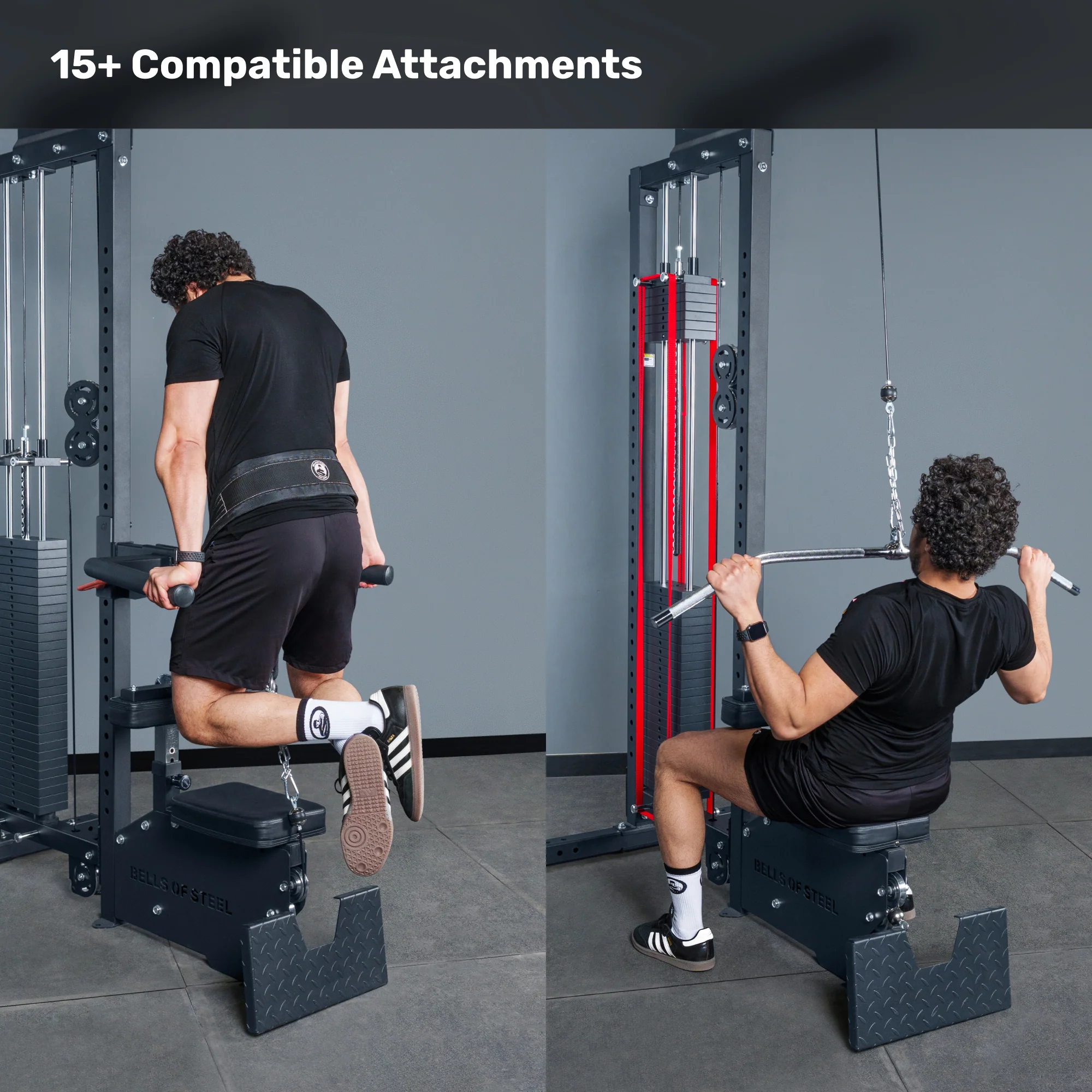 Lat Pulldown Low Row Machine - Image 3