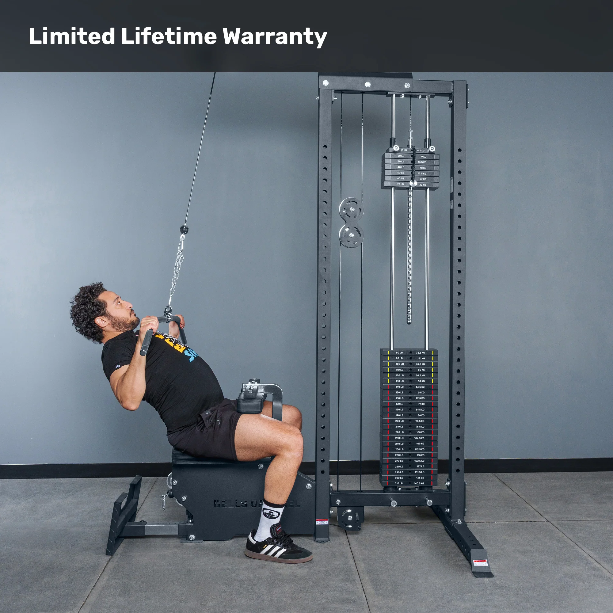 Lat Pulldown Low Row Machine - Image 7