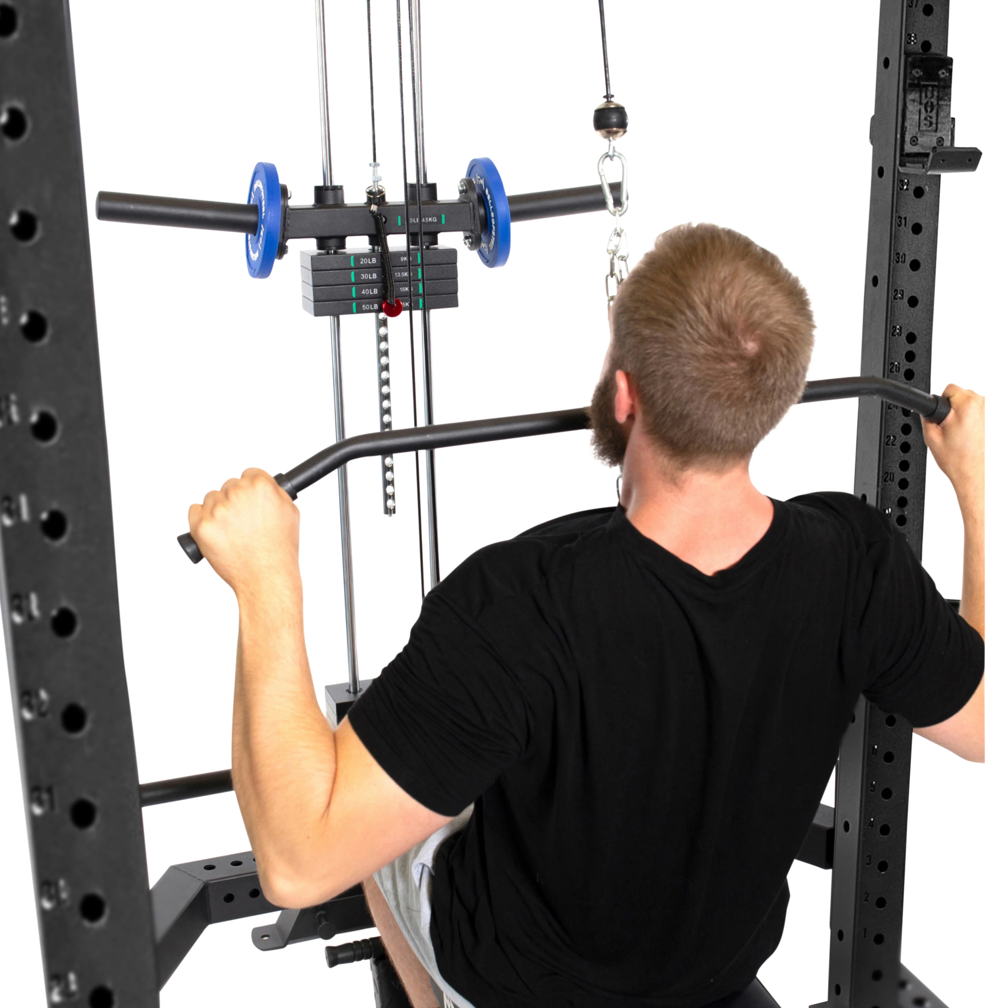 Lat Pulldown & Low Row Rack Attachment - Hydra & Manticore - Image 16