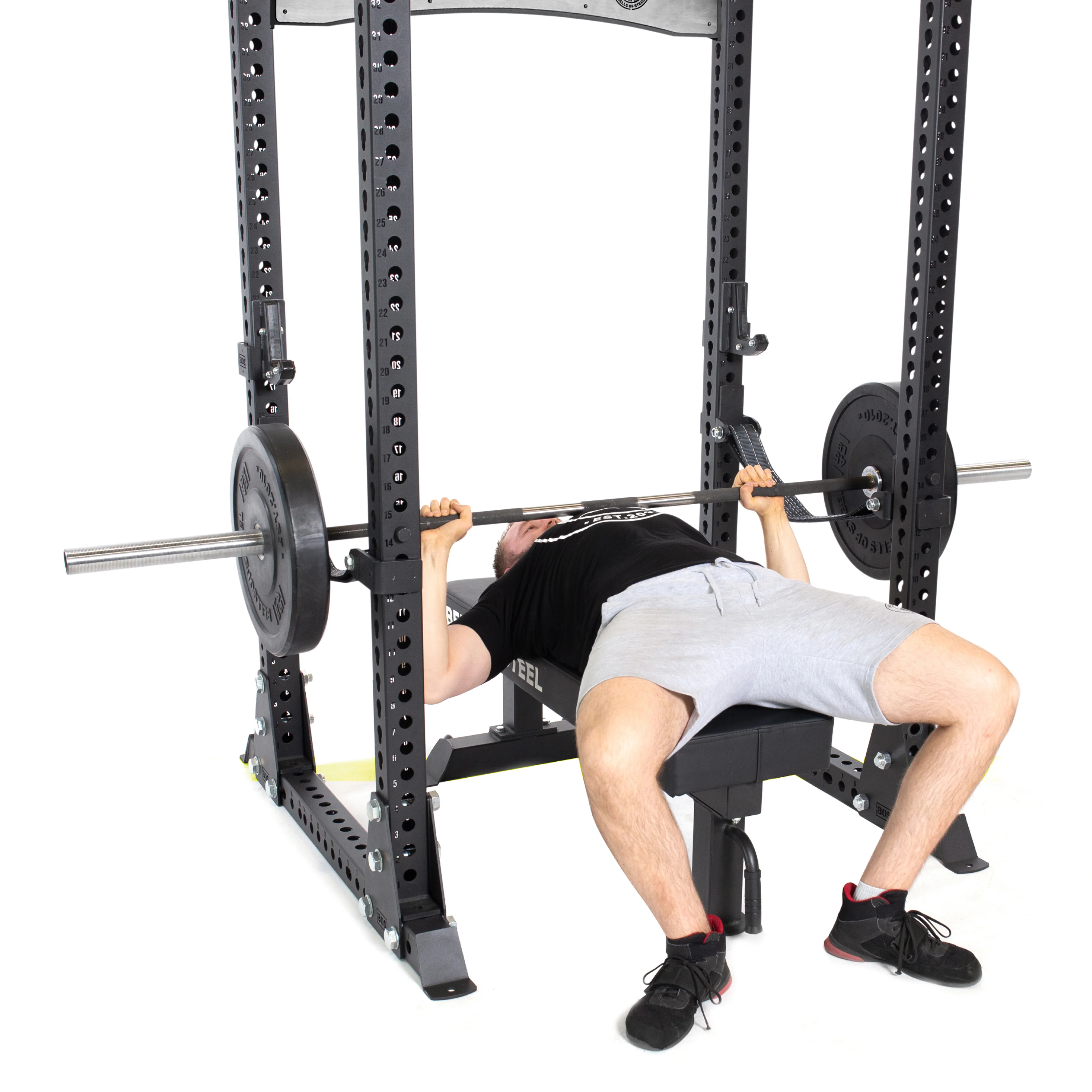 Manticore Flat Foot Power Rack - Prebuilt (3" x 3", 1" Holes) - Image 5