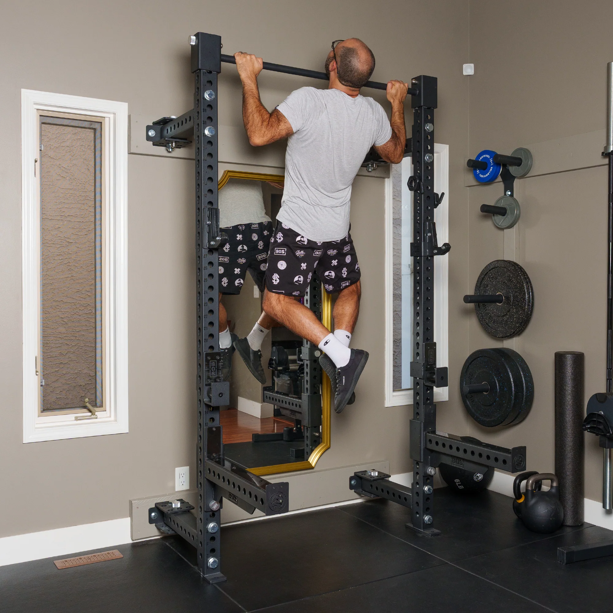 Manticore Folding Half Rack - Prebuilt (3" x 3", 1" Holes) - Image 5