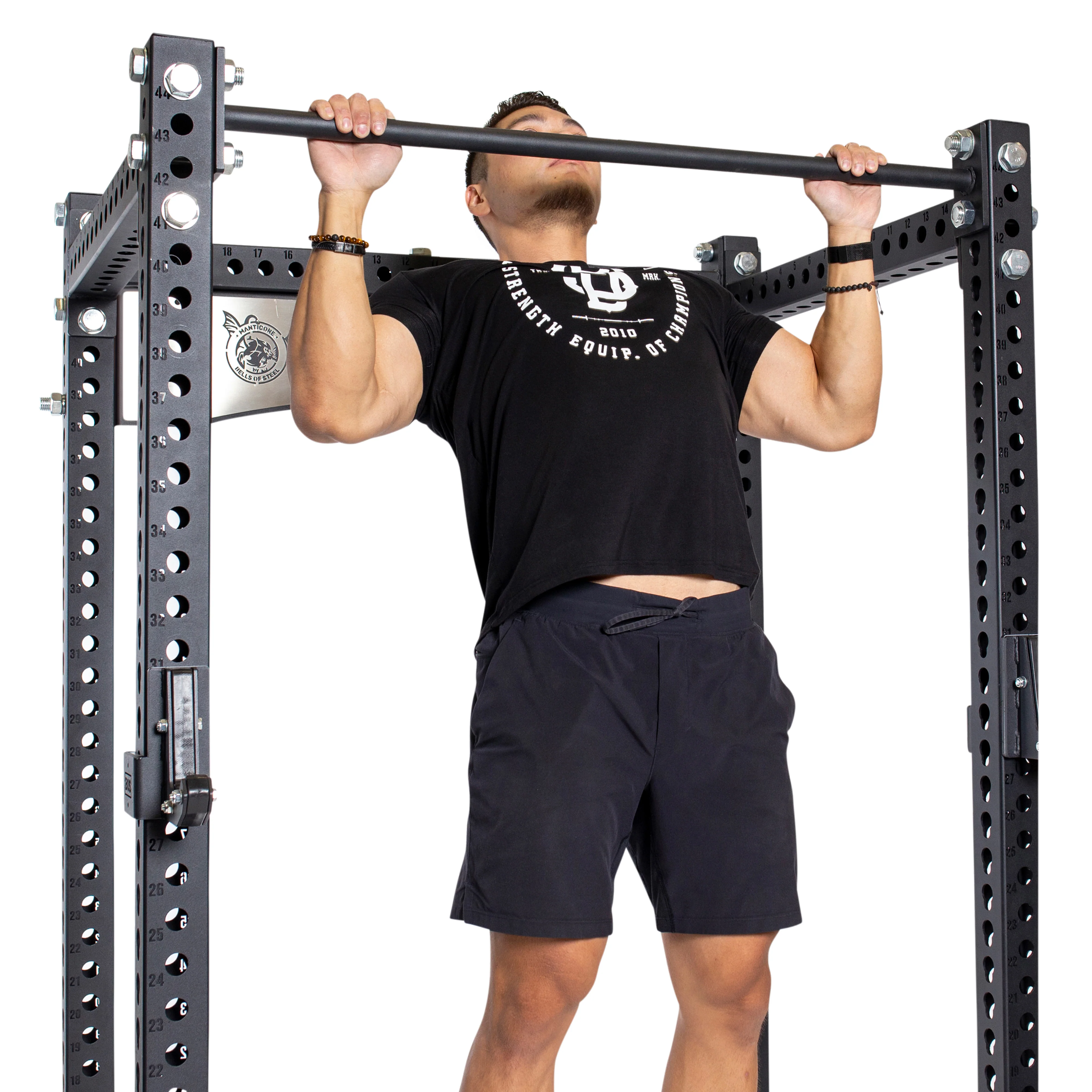 Manticore Four Post Power Rack - Prebuilt (3" x 3", 1" Holes) - Image 4