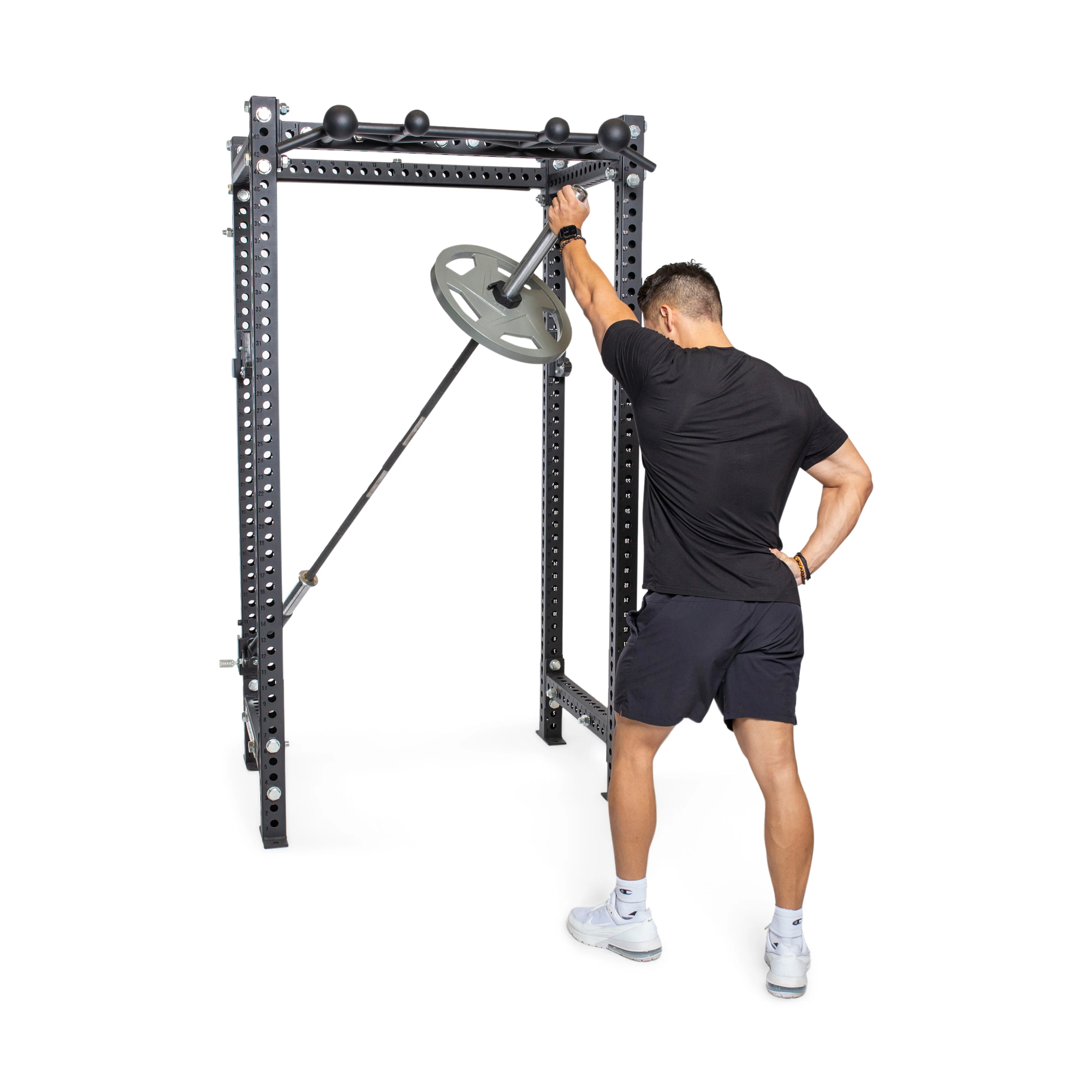 Manticore Four Post Power Rack - Prebuilt (3" x 3", 1" Holes) - Image 5