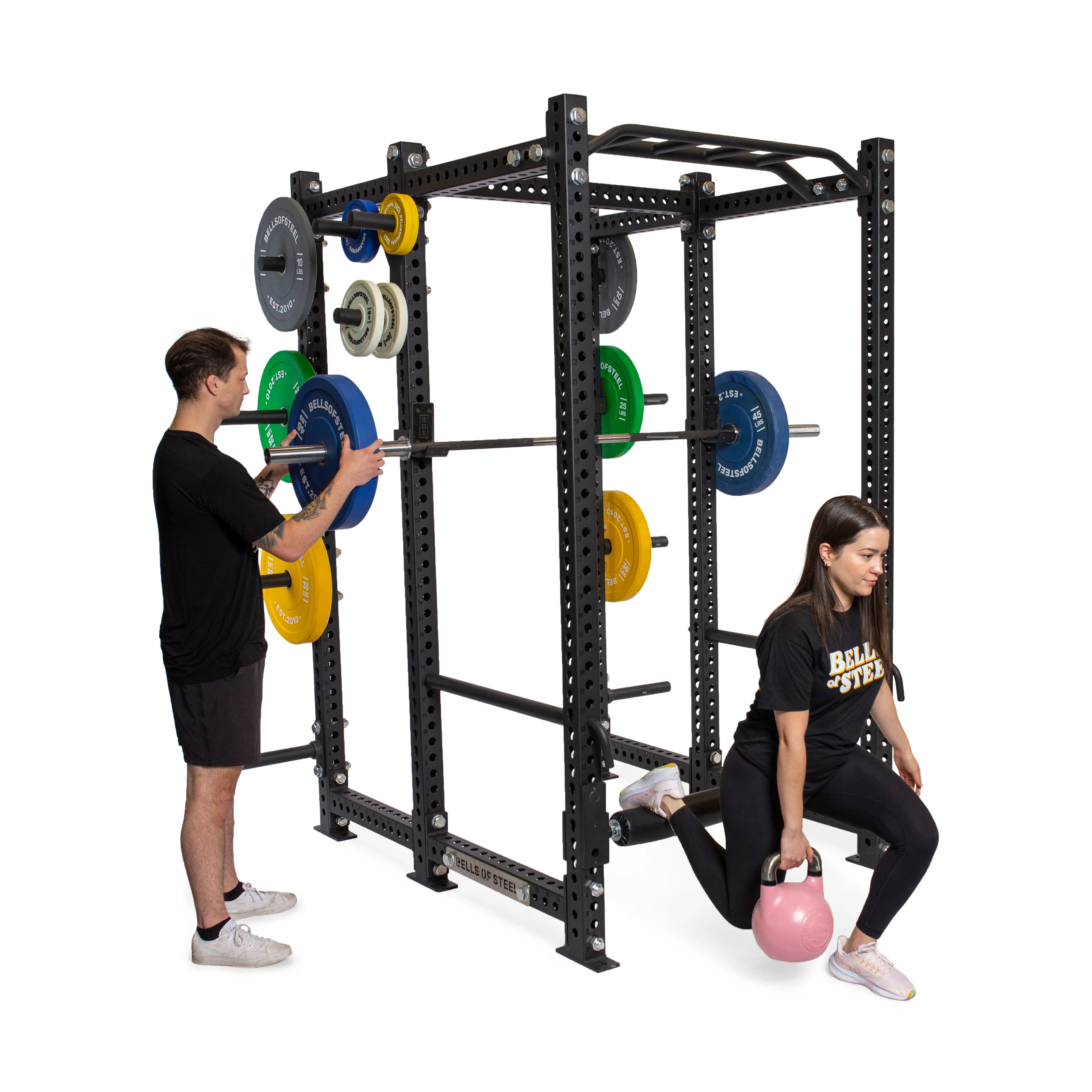 Manticore Six Post Power Rack - Prebuilt (3" x 3", 1" Holes) - Image 4