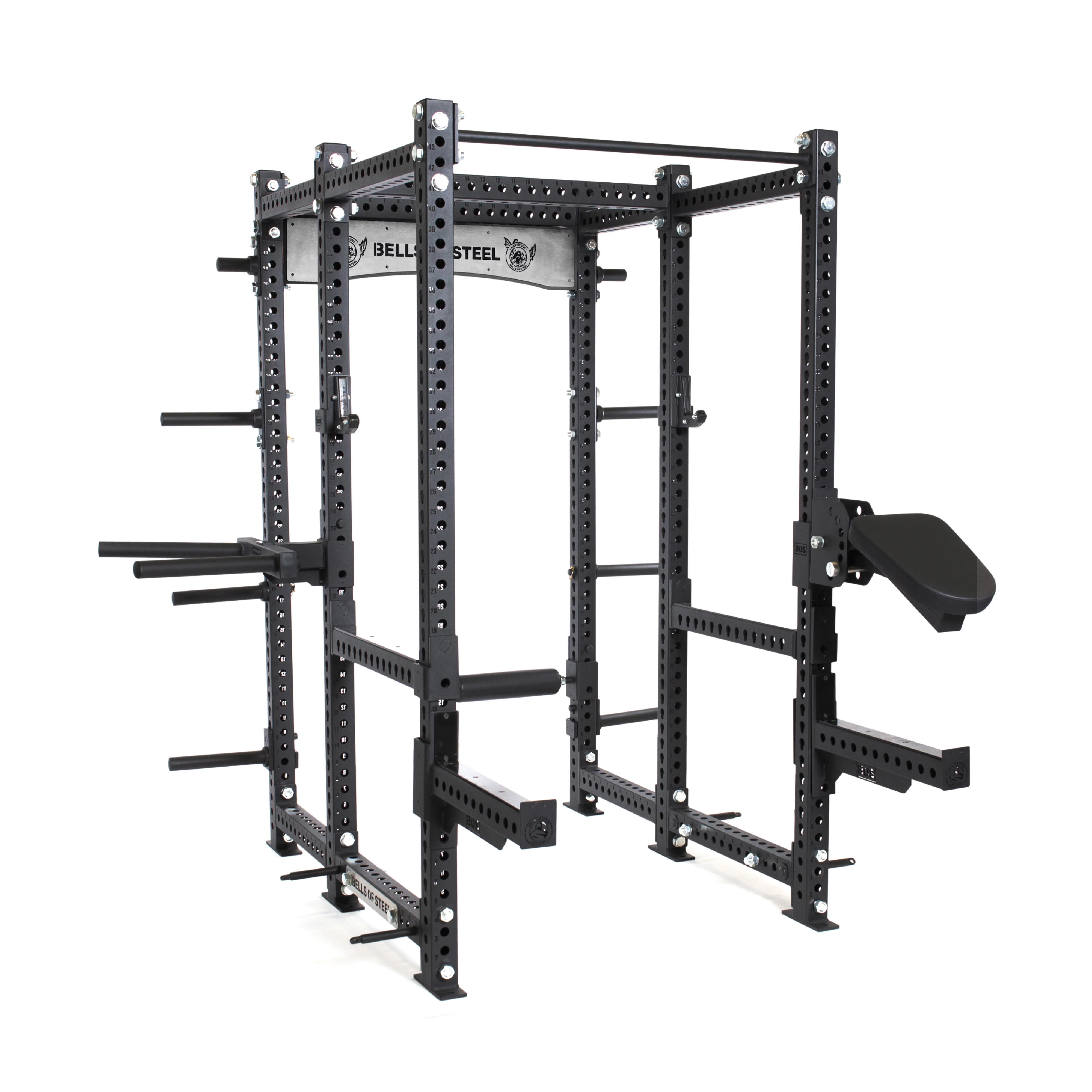 Manticore Six Post Power Rack - Prebuilt (3" x 3", 1" Holes) - Image 6