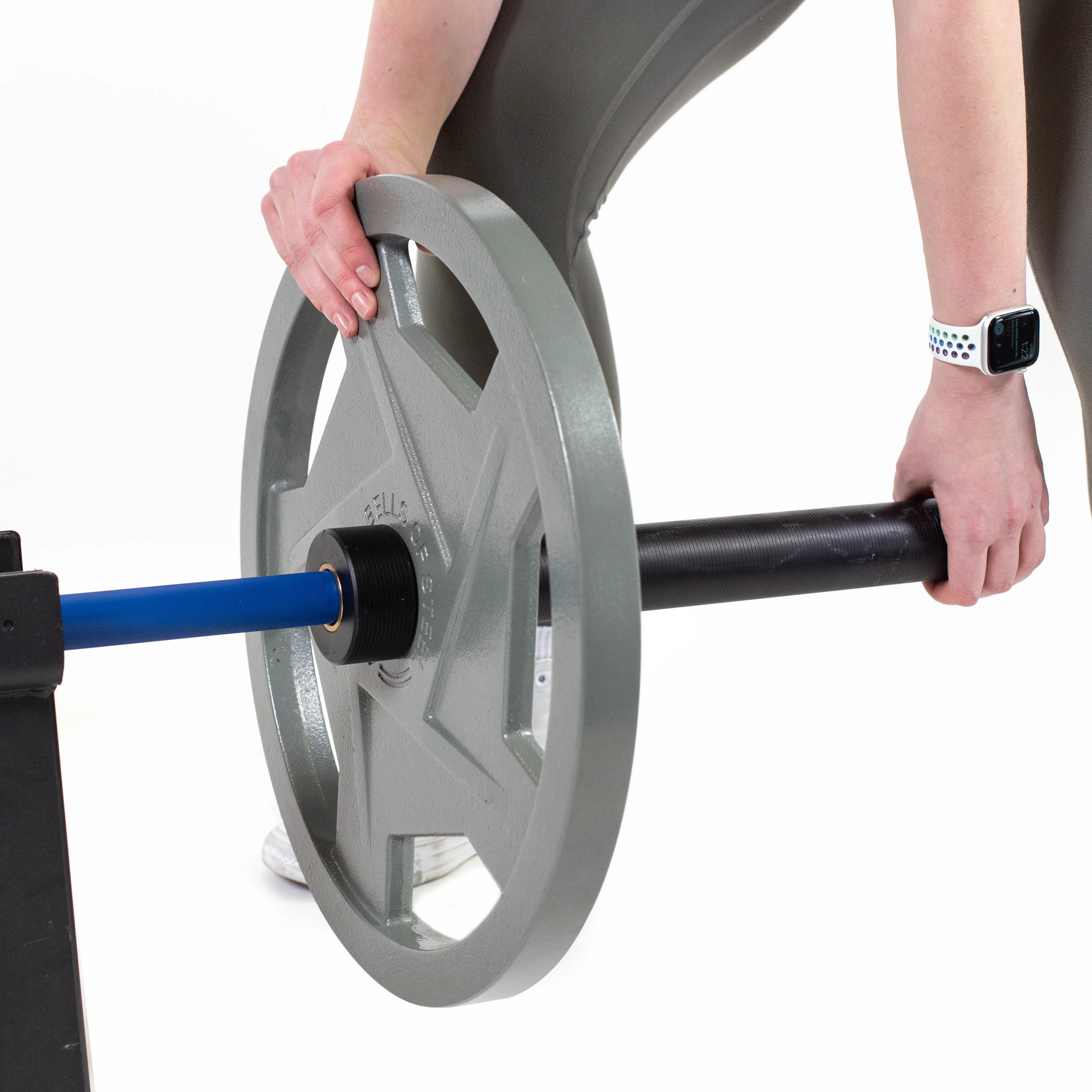 Gray Mighty Grip Olympic Weight Plate Sets - Image 6