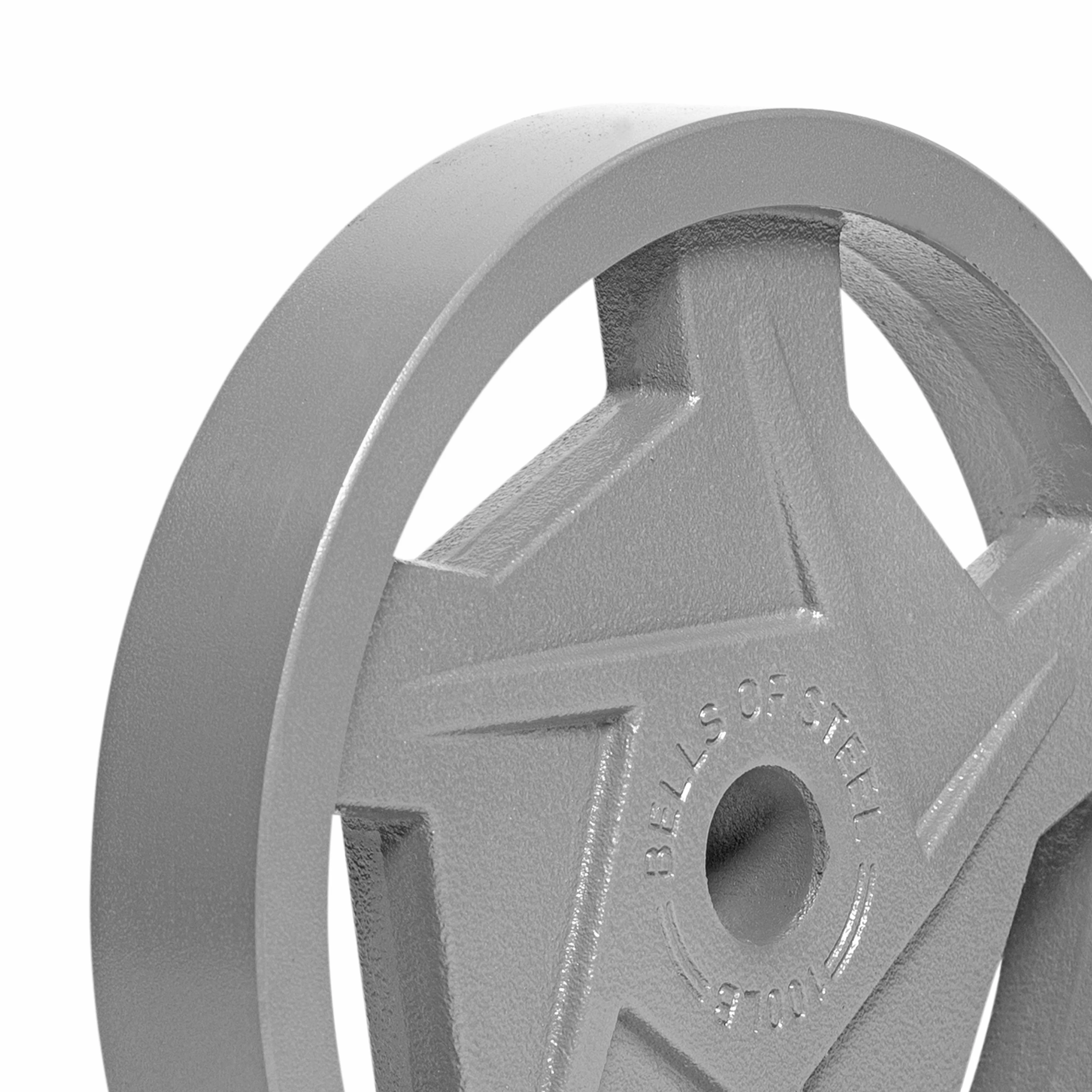 Gray Mighty Grip Olympic Weight Plates - Image 9