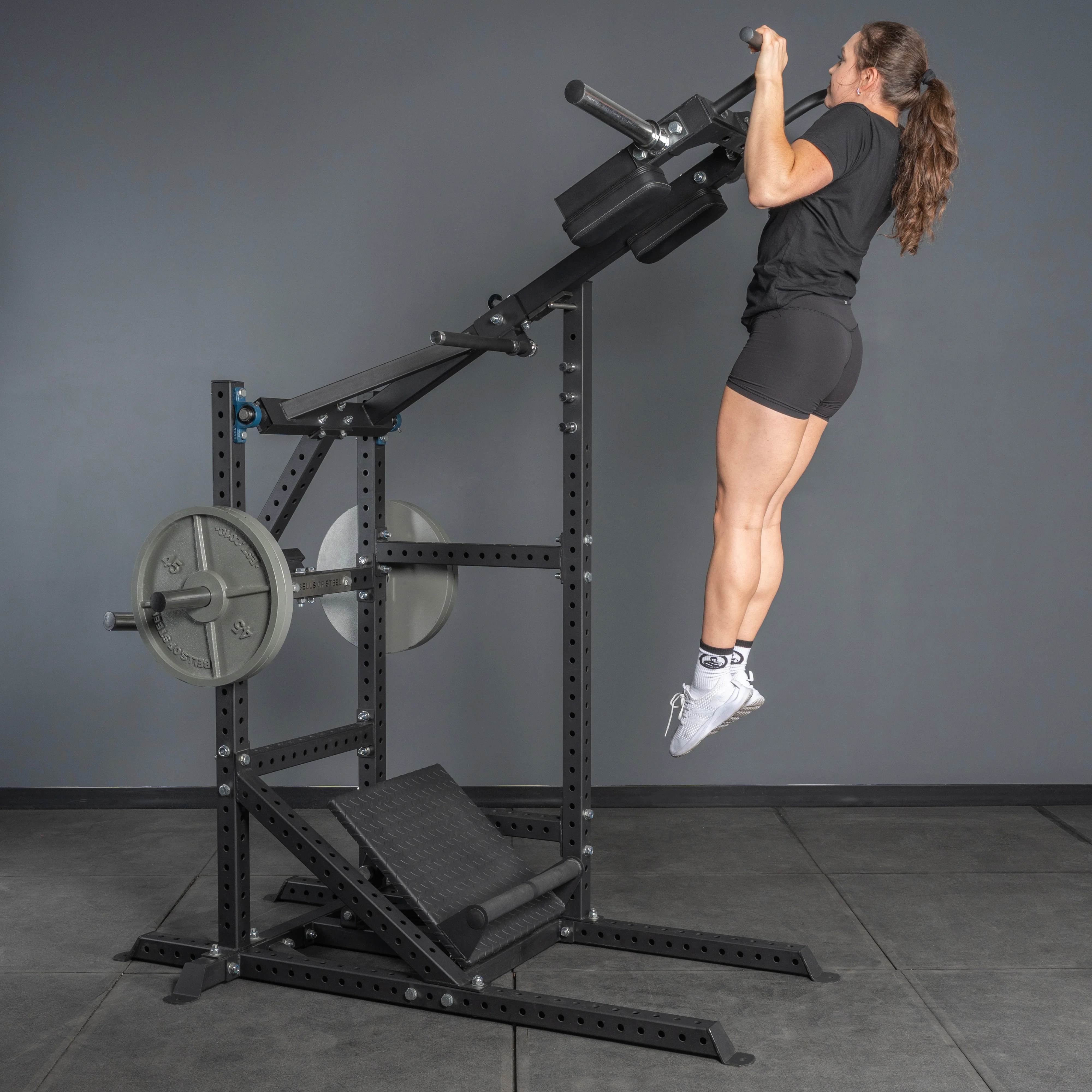 Pandemonium Squat โ 3-in-1 Pendulum Squat / Calf Press / Viking Press Machine - Image 4