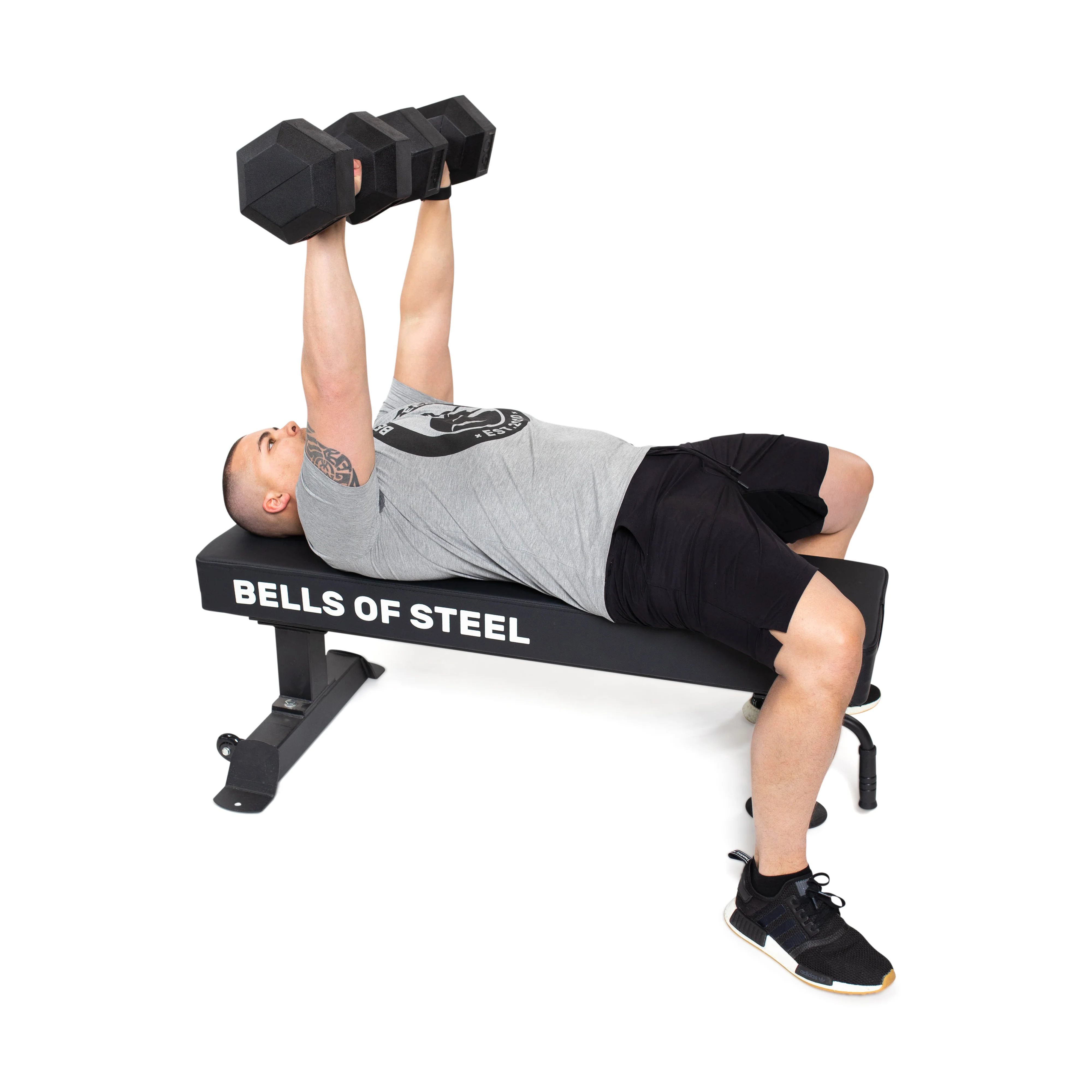 Ergo Rubber Hex Dumbbell Sets - Image 8